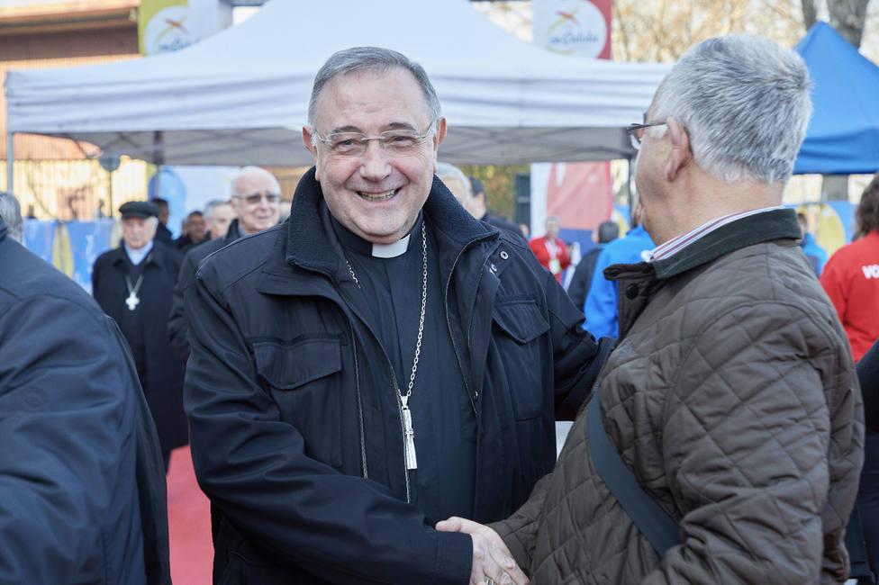 Monseñor Luis Ángel de las Heras, obispo de la Diócesis de Mondoñedo-Ferrol - FOTO: DMF