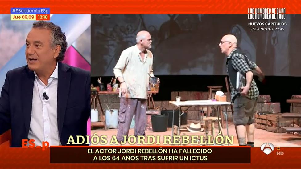 Roberto Brasero conmueve por su último encuentro con Jordi Rebellón (doctor Vilches): La semana pasada