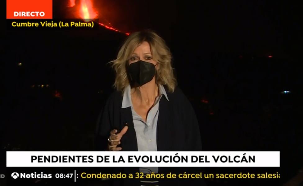 Susanna Griso confiesa el incidente que sufrió por estar informando desde La Palma: El cansancio me pudo