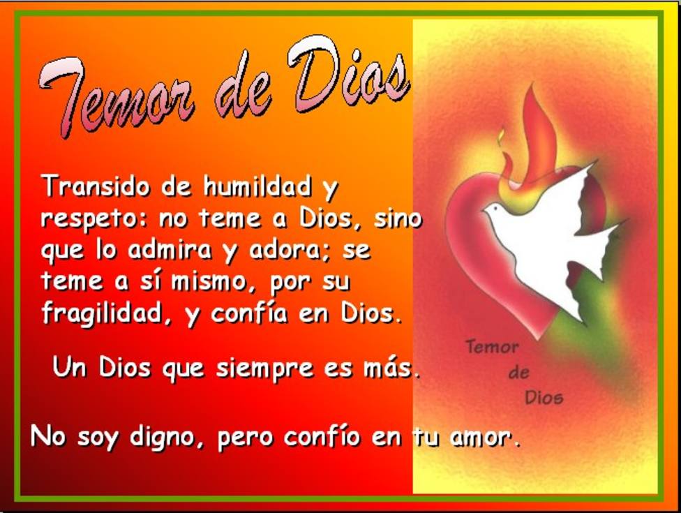 Dones Del Espíritu Santo 7º Temor De Dios Por Ángel Moreno De Buenafuente Vivir La Fe Cope 8950