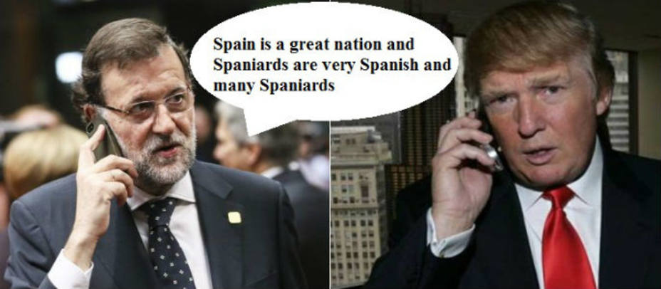 Los mejores memes de la conversación entre Trump y Rajoy