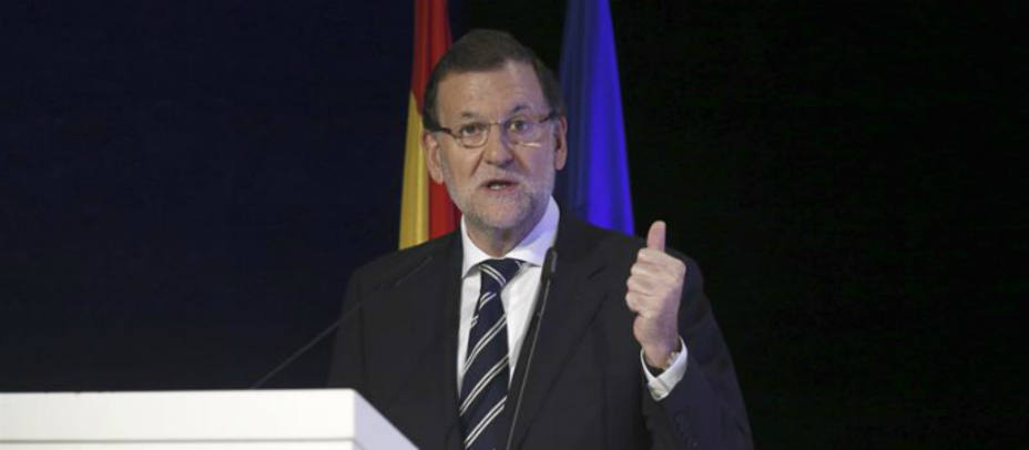 Mariano Rajoy durante su intervención. EFE