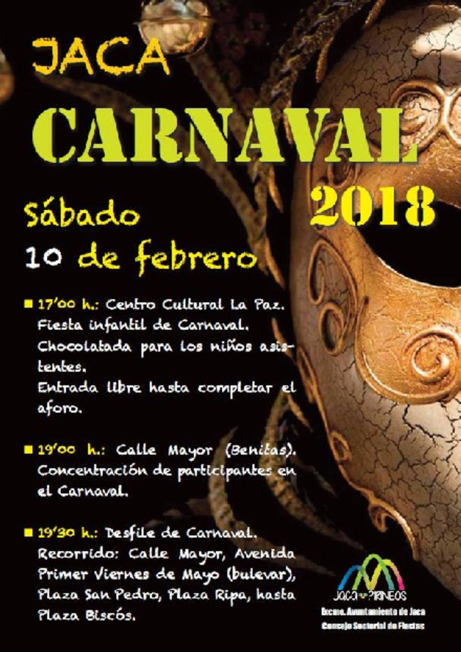 Cartel Carnaval de Jaca 2018