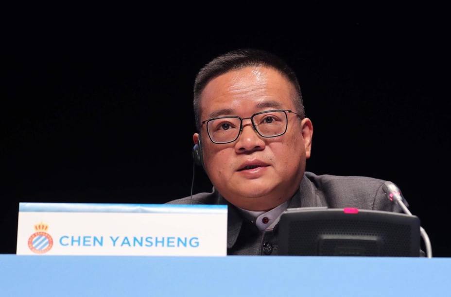 Fútbol.- Chen Yansheng: No se me pasa por la cabeza vender mis acciones ni al Espanyol