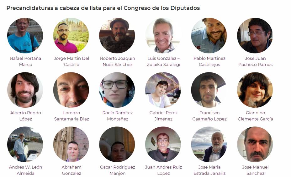 Los singulares rivales de Pablo Iglesias en las primarias de Podemos