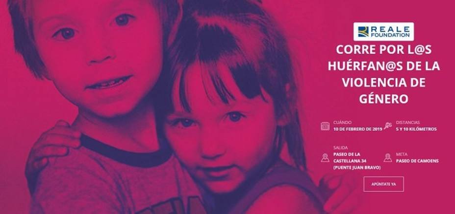 Madrid acoge mañana la II carrera solidaria por los huérfanos de la violencia de género