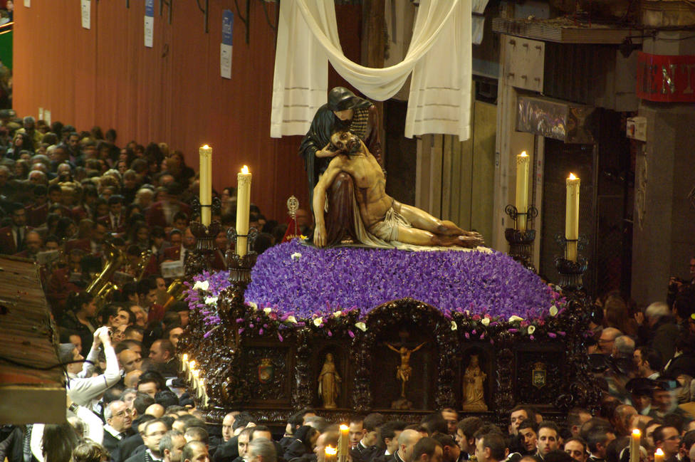 Ocho cofradías en el Viernes Santo de Málaga