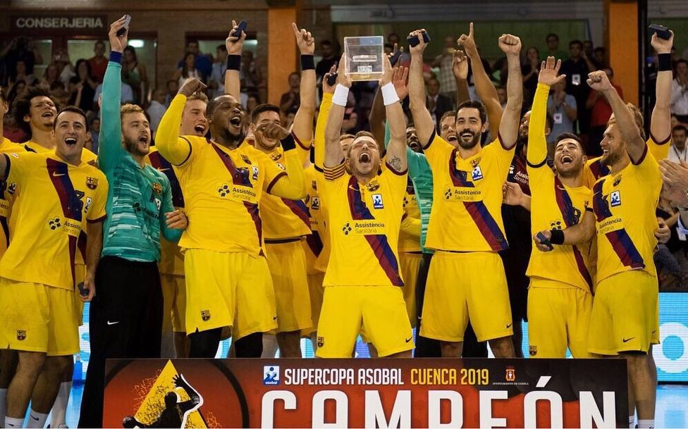 El Barça empieza el curso intratable y ganando la Supercopa ASOBAL