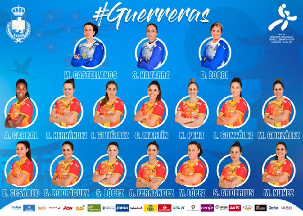 Dos malagueñas con España en el Mundial de balonmano femeni