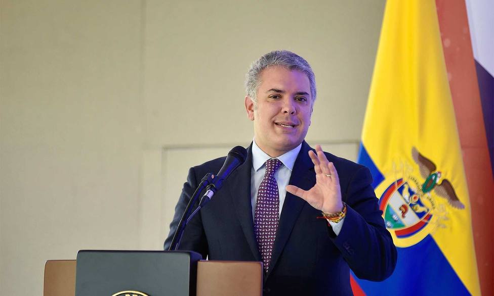 Duque atribuye al vandalismo puro la violencia registrada durante la huelga general en Colombia