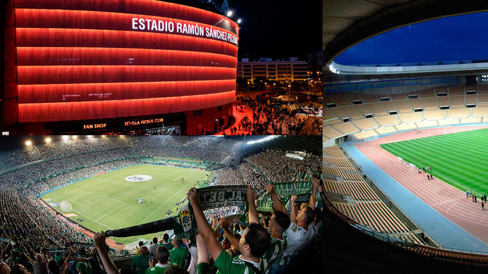 Sevilla pone a disposición de la RFEF sus tres estadios para acoger la final de la Copa del Rey
