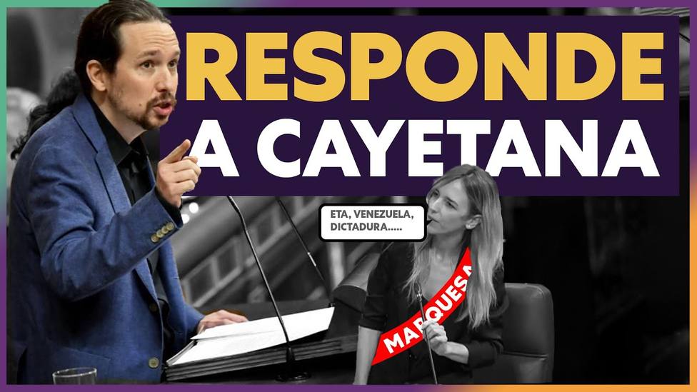 Así insulta Podemos a Cayetana Álvarez de Toledo desde su canal de YouTube
