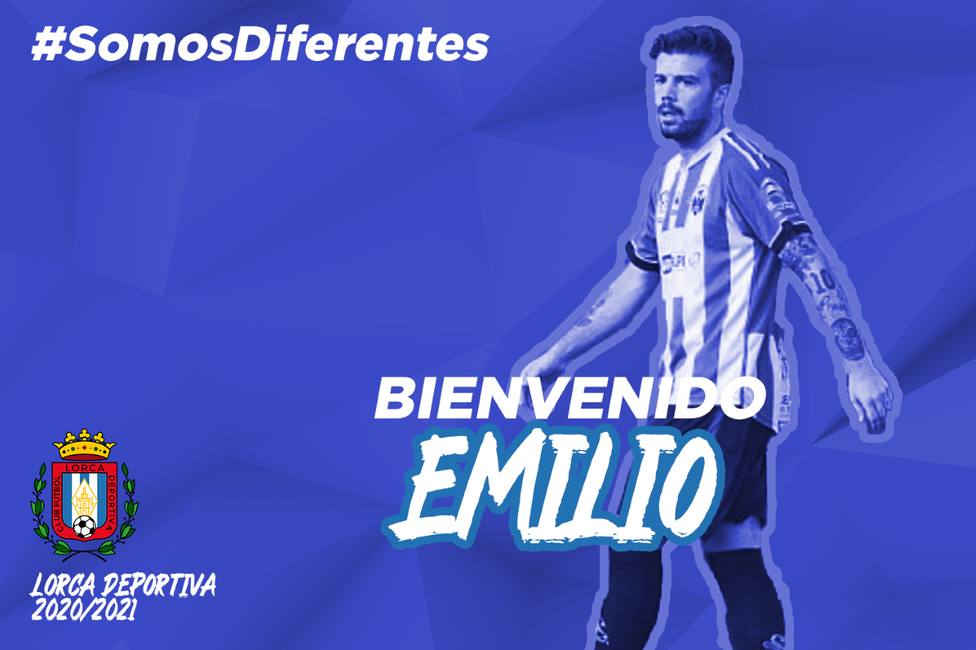 Emilio Iglesias, nuevo jugador del CF Lorca Deportiva