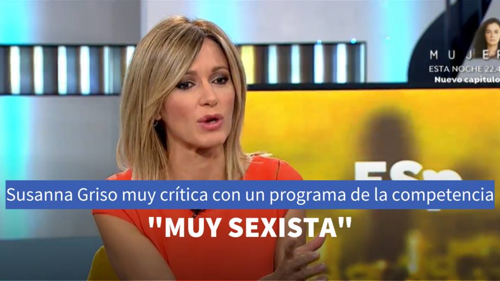 Susanna Griso en Espejo Público (Antena 3)