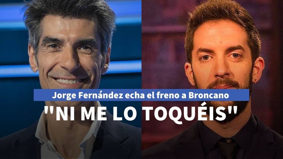 Jorge Fernández echa el freno a David Broncano con el último gesto hacia ‘La Ruleta’: “Ni me lo toquéis”