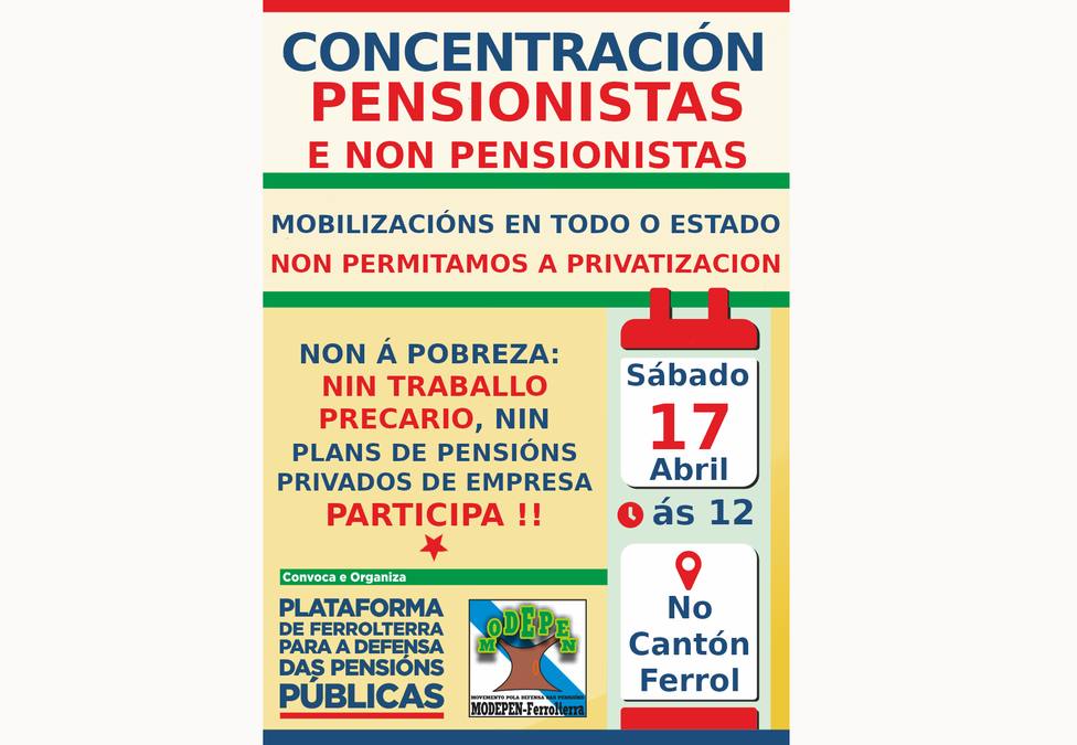 Cartel de la movilización de este sábado en el Cantón de Molins - FOTO: Cedida