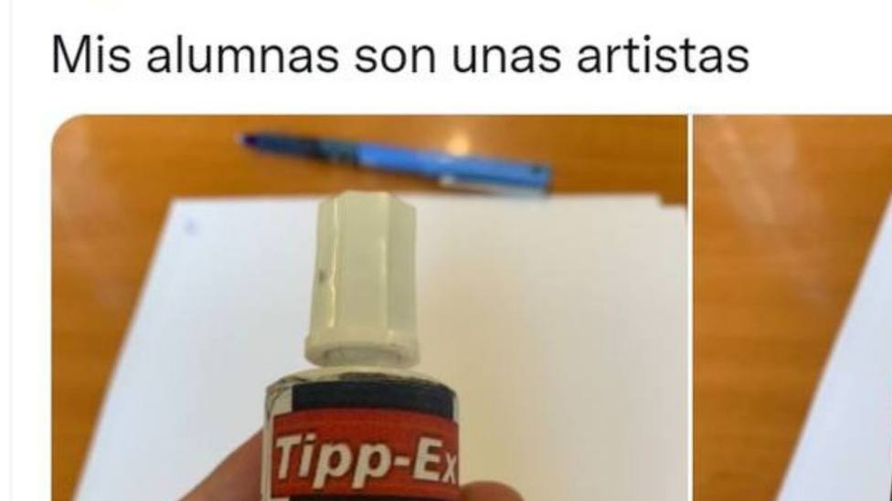 Un profesor presume de la chuleta con la que sus alumnas han copiado:  Artistas - Córdoba provincia - COPE