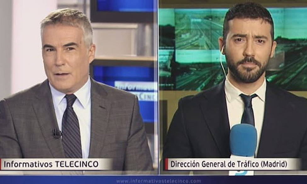 Un reportero de Telecinco se cuela en Antena 3 y los espectadores no dan crédito: Un fallo en matrix