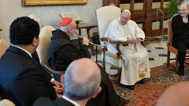 Pope receives delegation Instituto Europeo de Estudios Internacionales