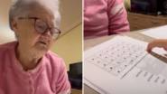 Una asturiana le pone deberes a su abuela y su reacción al ver los papeles lo dice todo: "Luego"