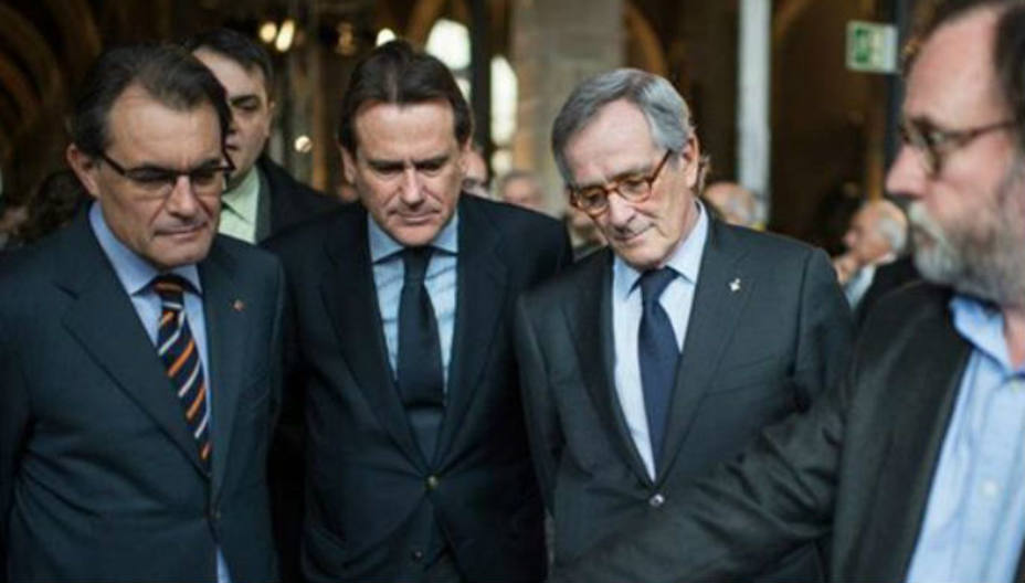 Xavier Trías durante un acto junto a Artur Mas. Foto Ayuntamiento de Barcelona