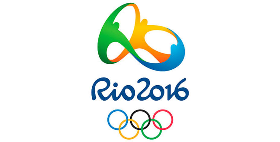 Logotipo oficial de los Juegos Olímpicos de Río de Janeiro 2016.