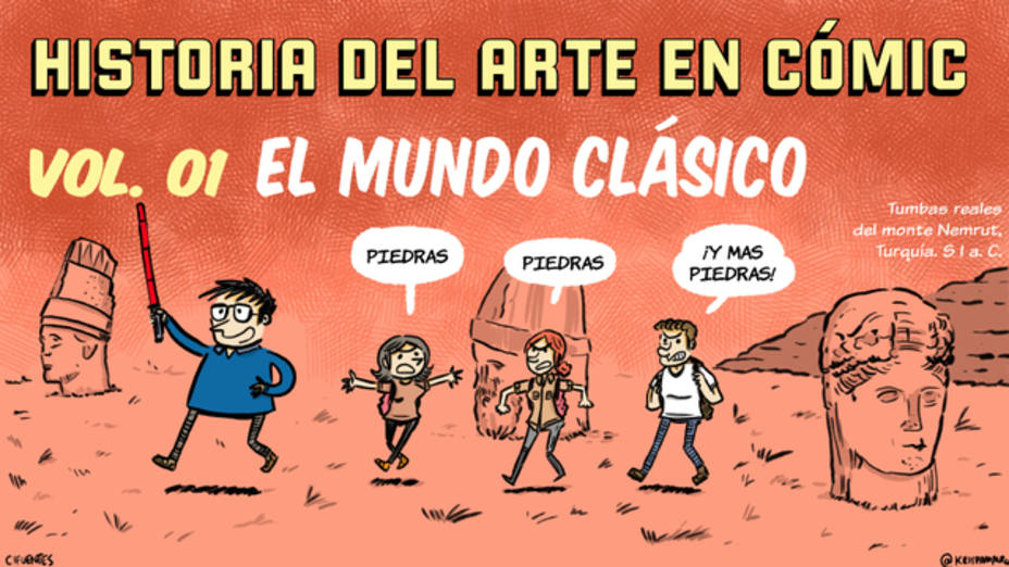 Historia del arte en cómic, obra de Pedro Cifuentes