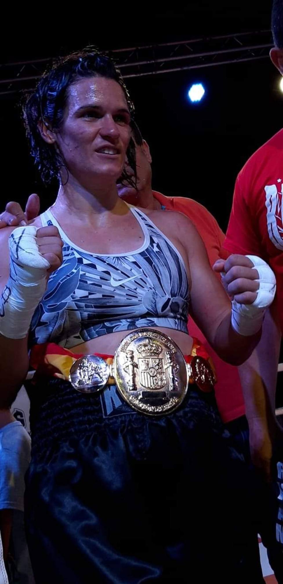 Maria del Carmen Romero, campeona de España de boxeo
