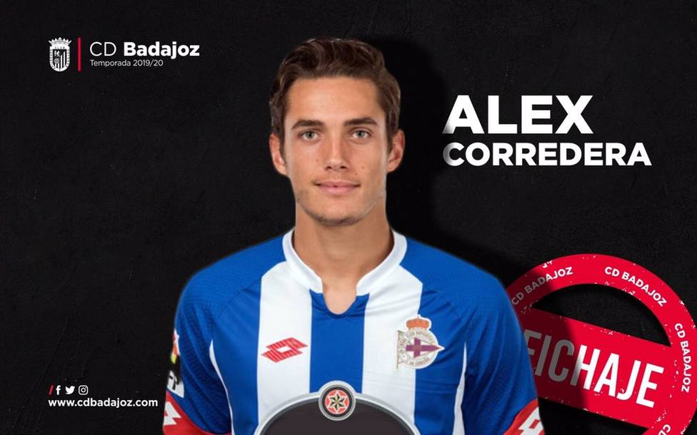 Alex Corredera nuevo jugador del CD Badajoz