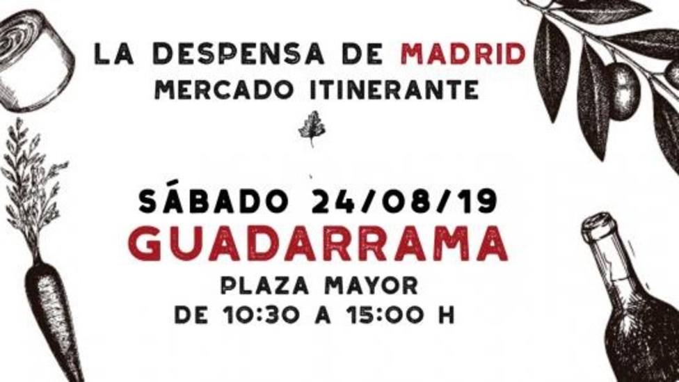Cartel de la Despensa de Madrid en Guadarrama