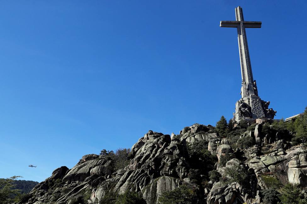 Las visitas al Valle de los Caídos caen más de la mitad en noviembre después de la exhumación de Franco