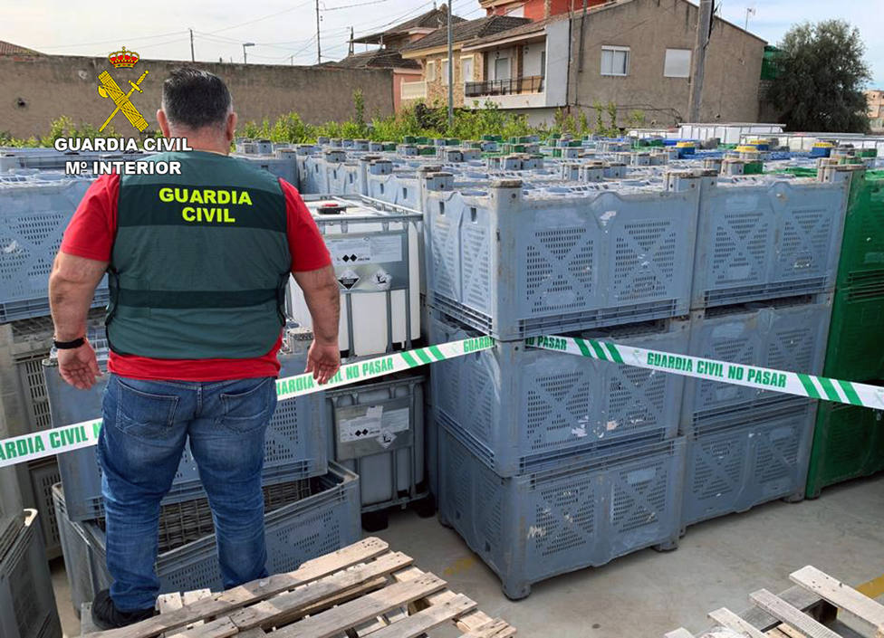 Los equipos ROCA de la Guardia Civil desmantelan un grupo que se dedicaba a robar palets para venderlos