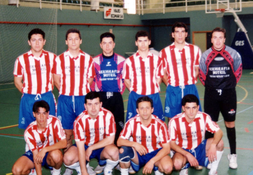 Imágenes para el Recuerdo en Motril: Sin Comentarios-Serigrafía Motril de fútbol sala de la temporada 1996/97