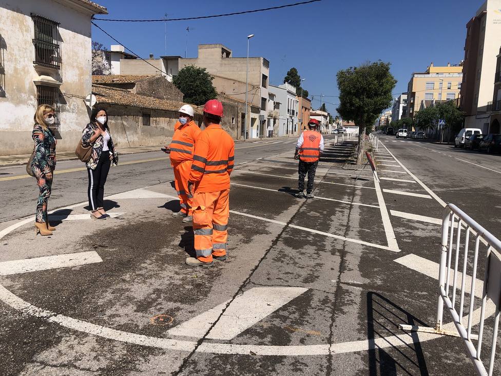 Las obras del bulevar San Jaime arrancan en Almassora con 580.000 euros de presupuesto