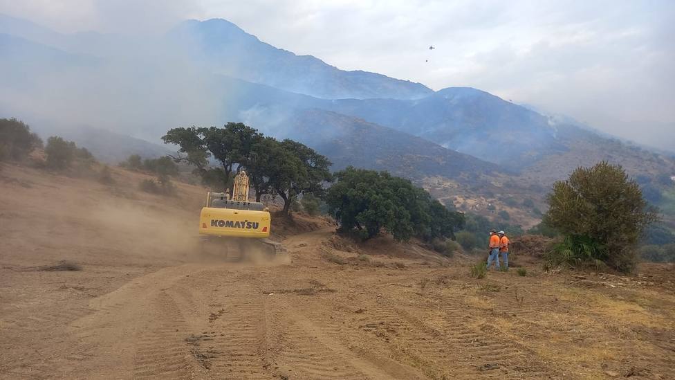 La Fiscalía considera que el incendio de Sierra Bermeja ha sido intencionado