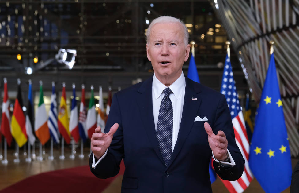 Biden vuelve a calificar a Putin de criminal de guerra y promete más sanciones contra Rusia