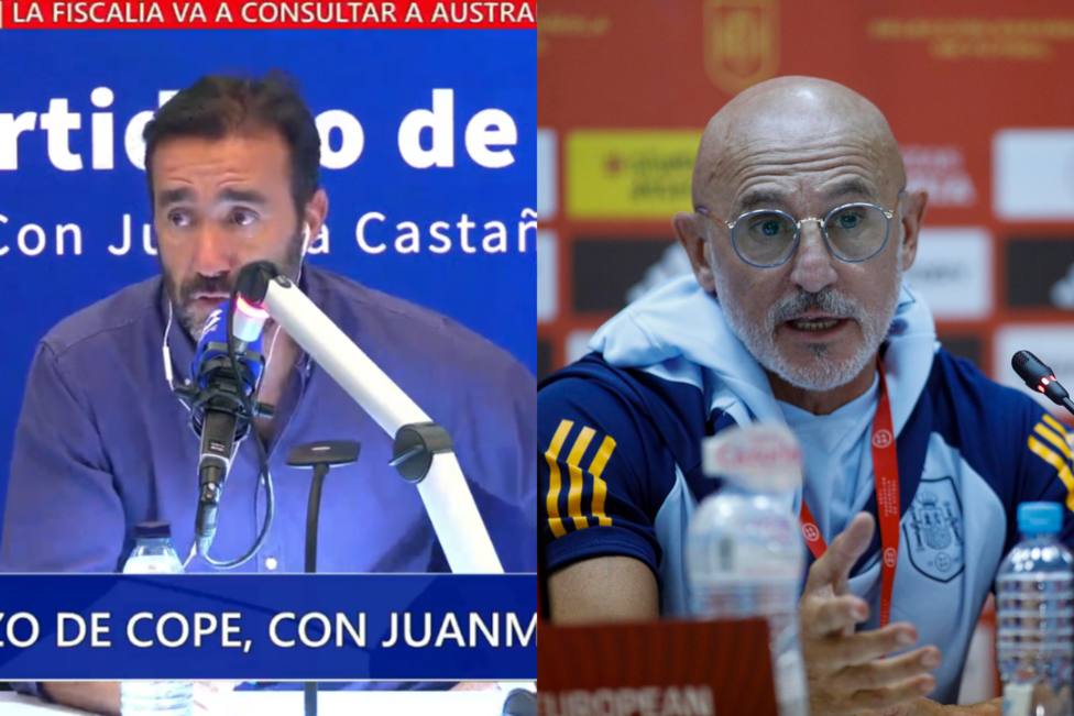 Juanma Castaño y Luis de la Fuente.